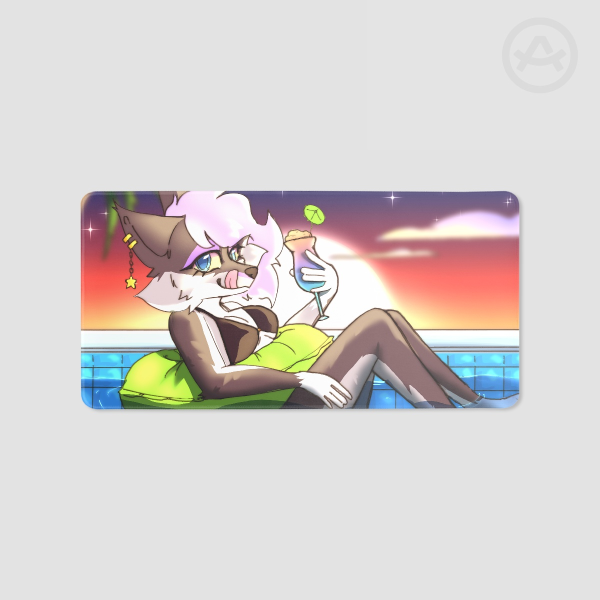 Poolside Fox