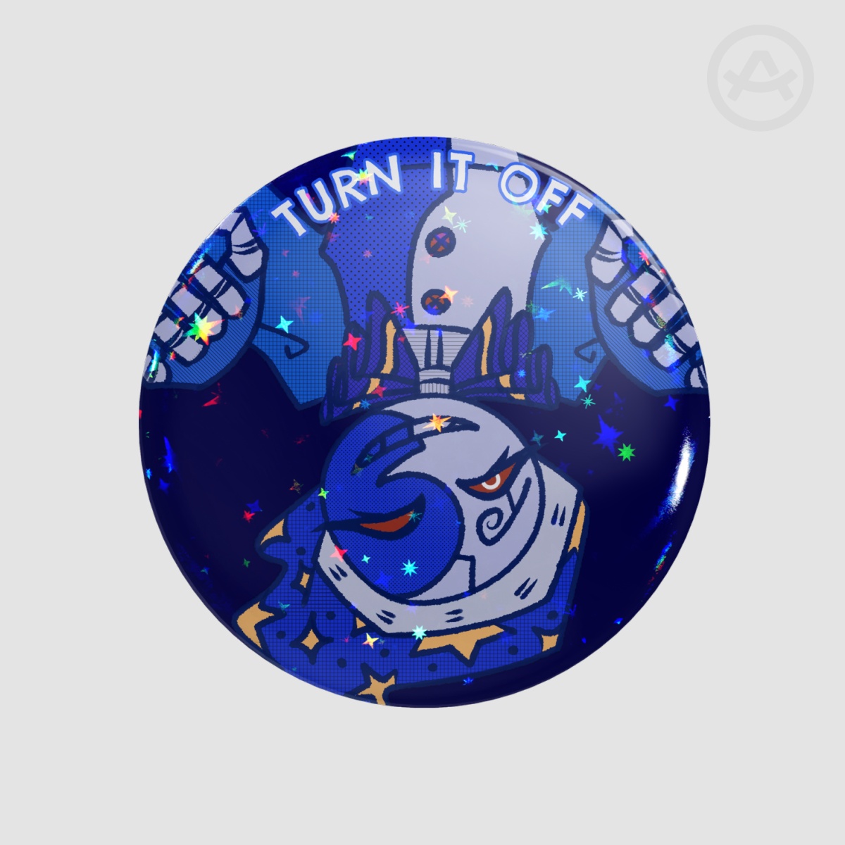 FFAU Moon "Turn It Off" Badge