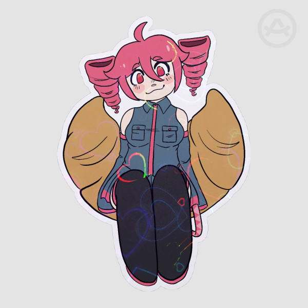 Kasane Teto Croissant Sticker