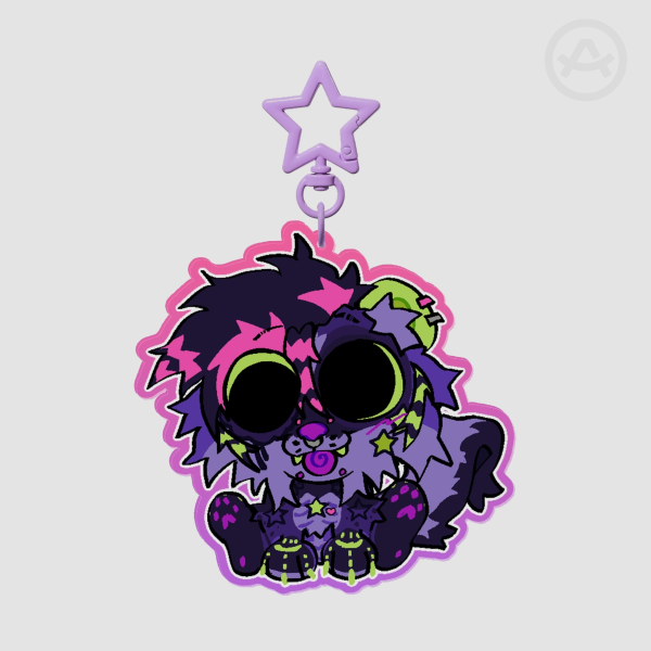 Vinyl Chibi keychain