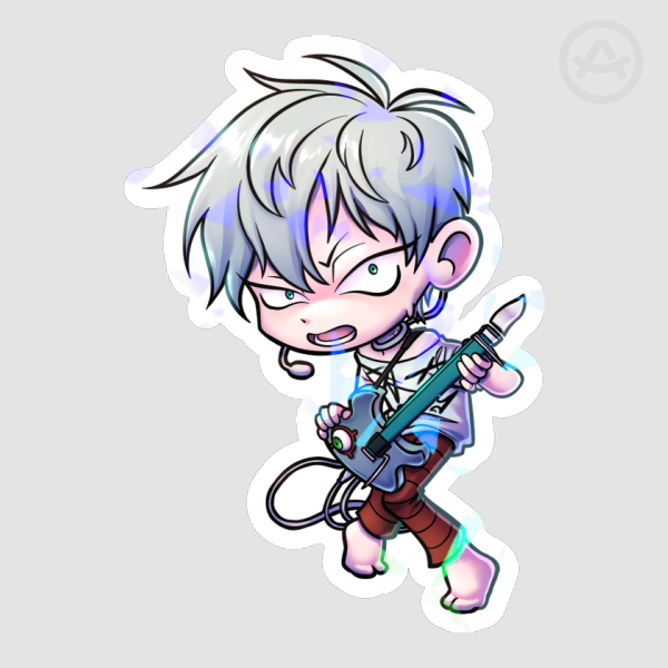 Till Holographic Sticker