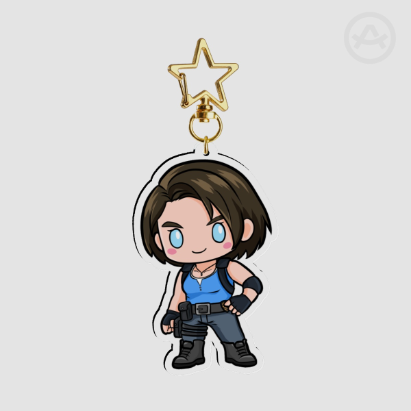 Jill Valentine Acrylic Keychain (Resident Evil 3)