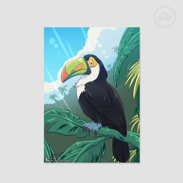 Calm Toucan Print