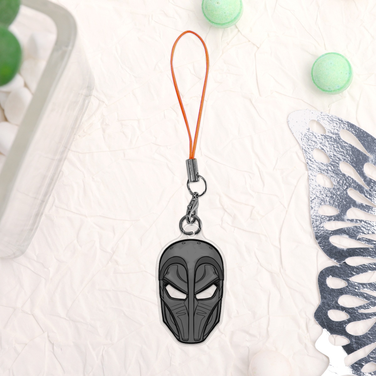 Epoxy Clear Acrylic Keychain