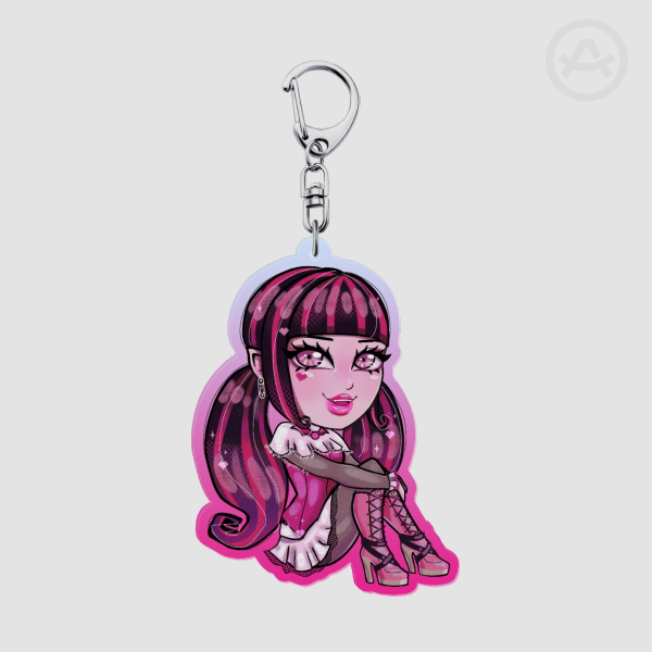 Draculaura Acrylic Keychain