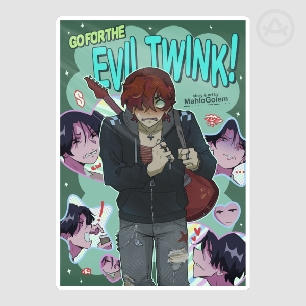 Die Cut Stickers - Go for the evil Twink!