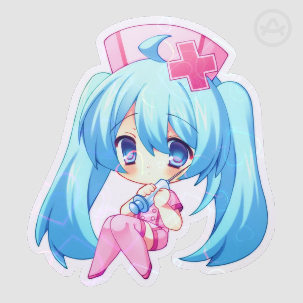 Love Ward Miku Holographic Sticker