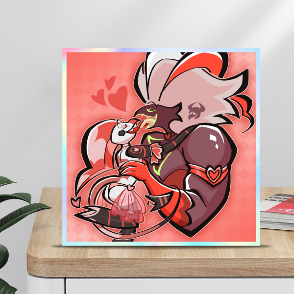 Valentine Kiss - Art Board