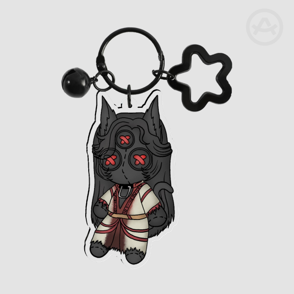 Button doll narinder keychain