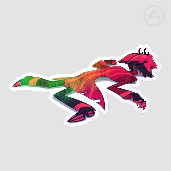 Alastor - Holo sticker