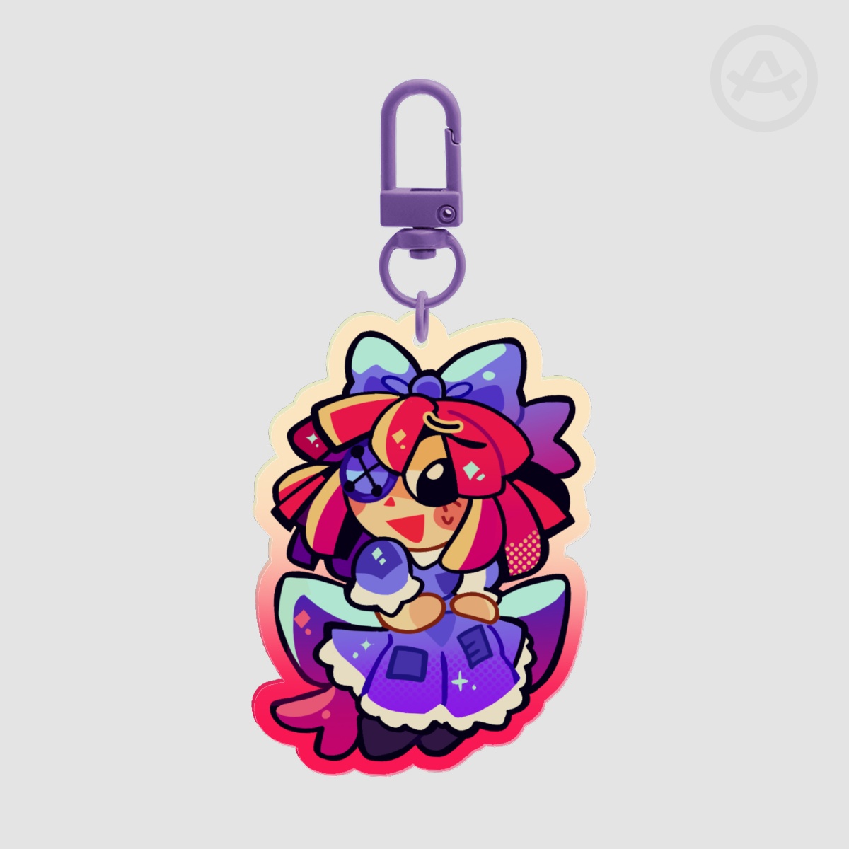 Silly Ragatha Acrylic Keychain