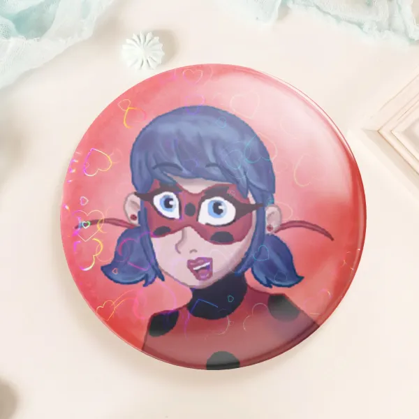 Ladybug Button