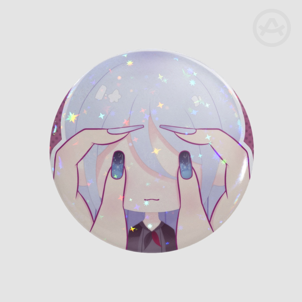 Yoisaki Kanade Button Pin