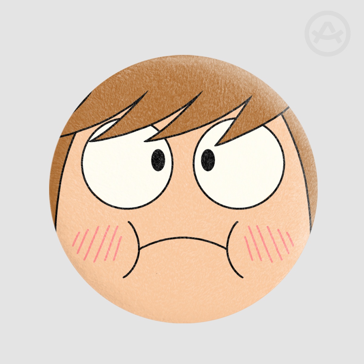 Chubby Tord Plush Badge