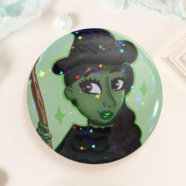 Elphaba Button