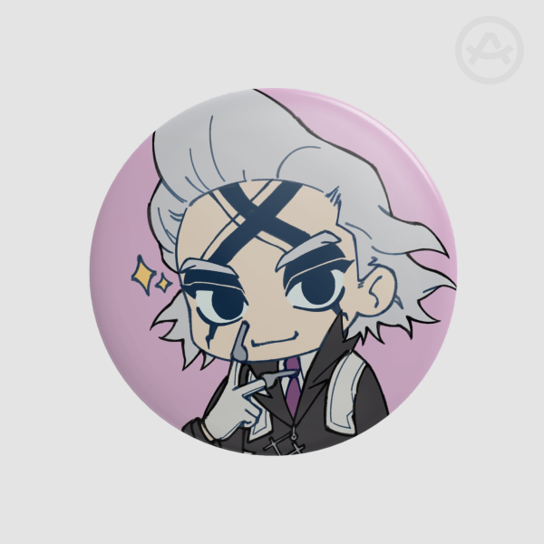 [DR. STONE] Dr. Xeno Badges (Button Pin)