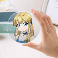 Hana acrylic coaster
