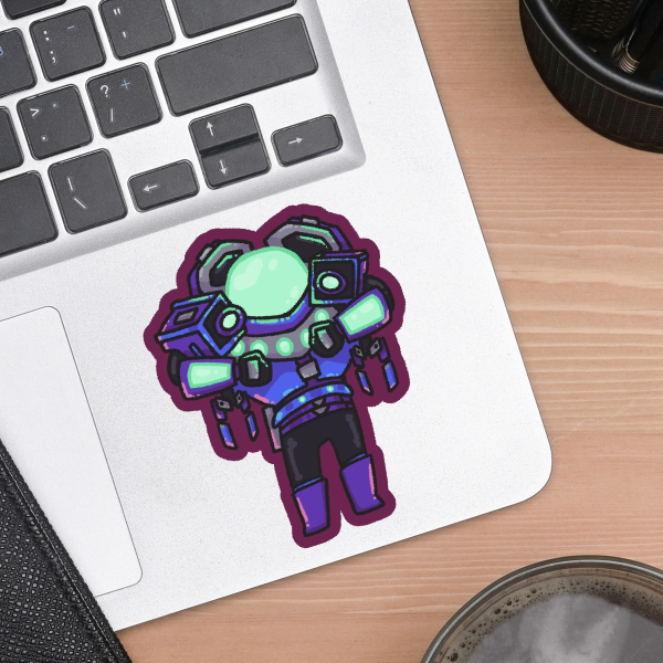 Risk of Rain 2 Engineer Sticker