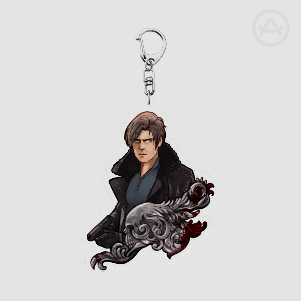 Leon Kennedy - Clear Acrylic Keychain