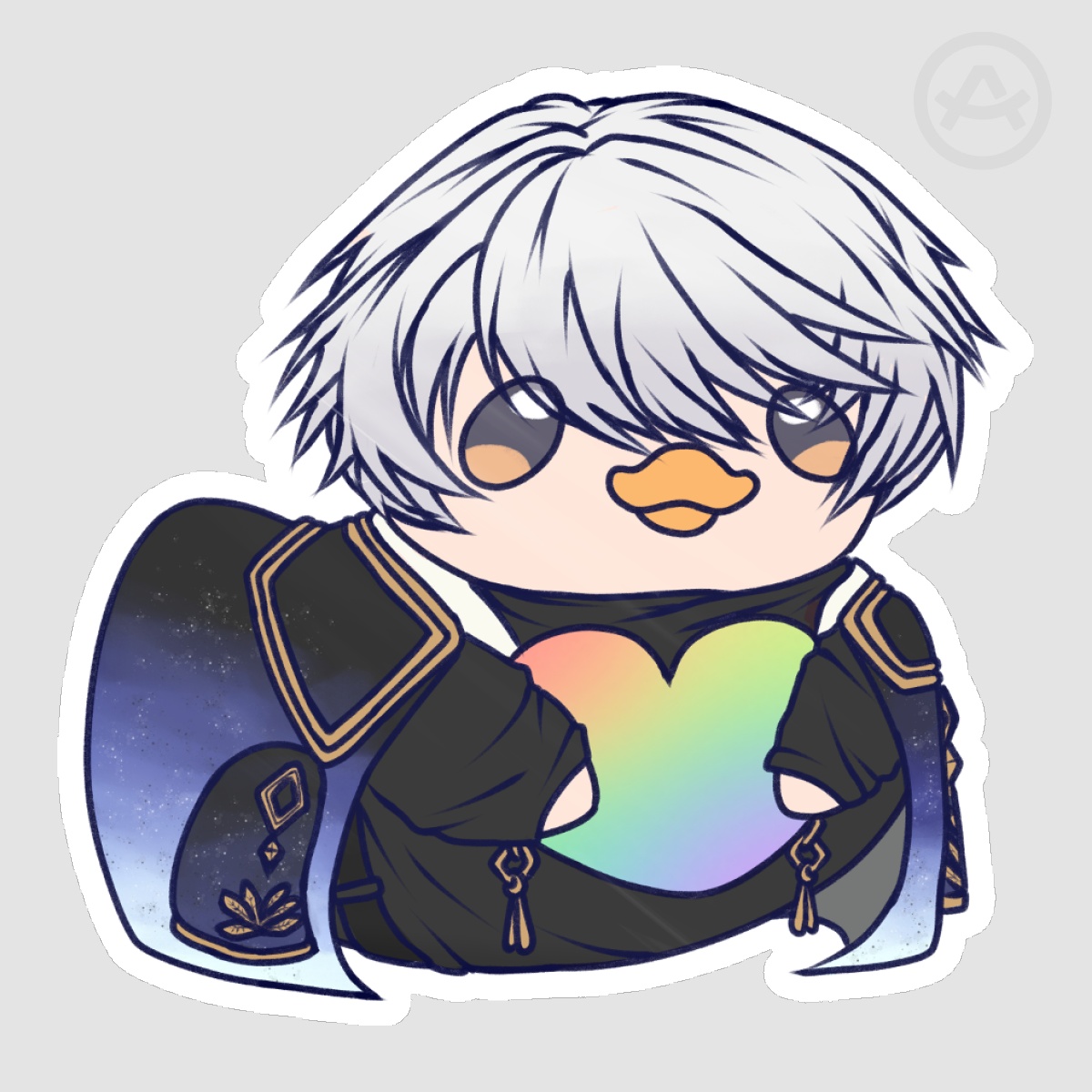 Solomon Rubber Duck Sticker