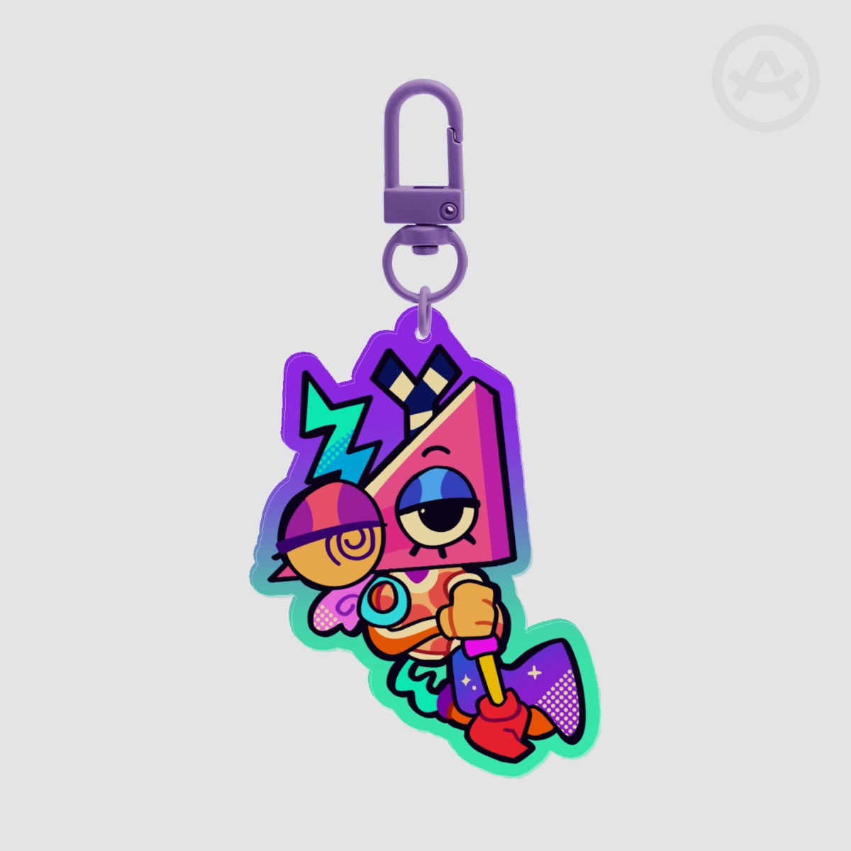 Bored Zooble Acrylic Keychain