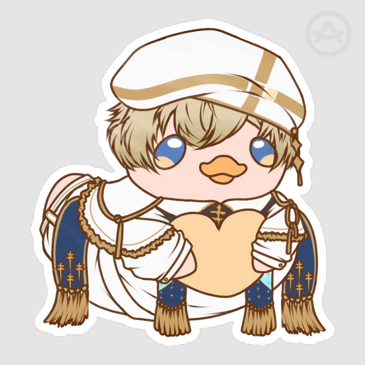 Luke Rubber Duck Sticker