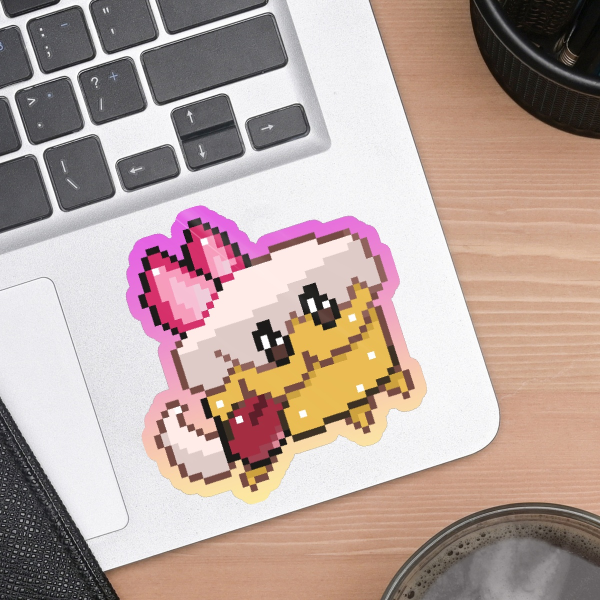 Cake Hound Colored Edge Sticker – Cookie Run: Kingdom 🍰