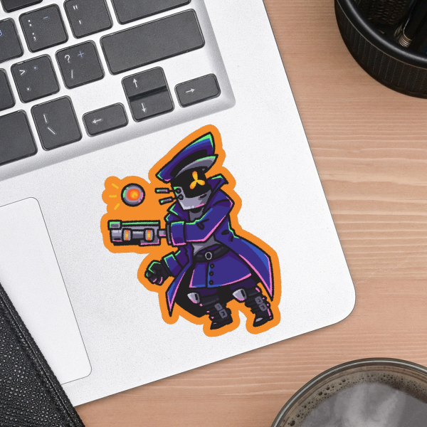 Risk of Rain 2 Captain Sticker