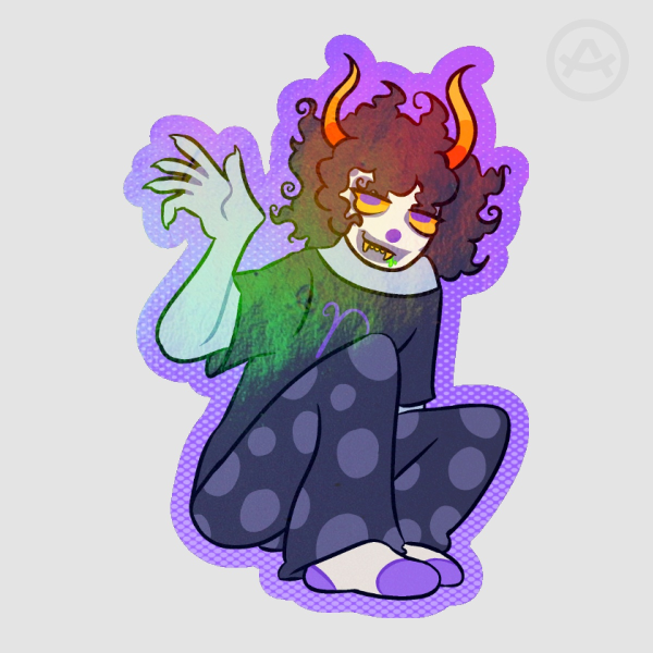 holo gamzee makara sticker