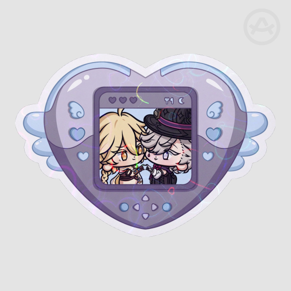 Aelyney Heart Sticker