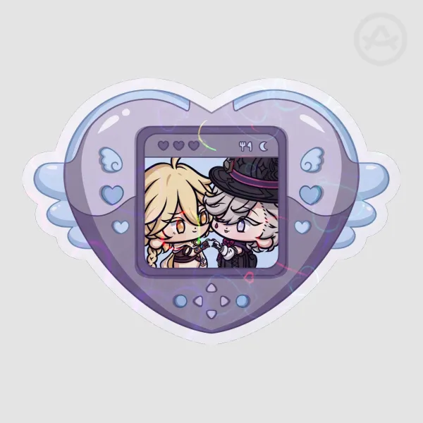Aelyney Heart Sticker