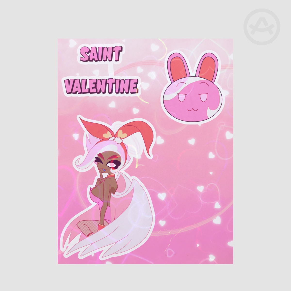 Easter Saint Valentine Sticker Sheet