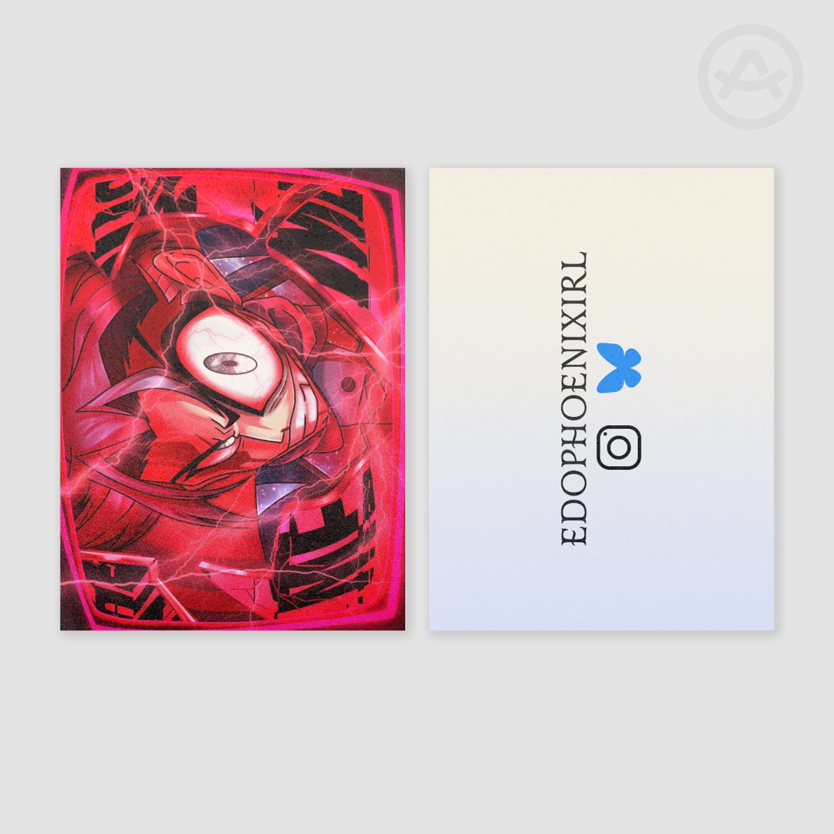 SHINE BRIGHTER Bloody Vincent Version Pearl Paper Photocard