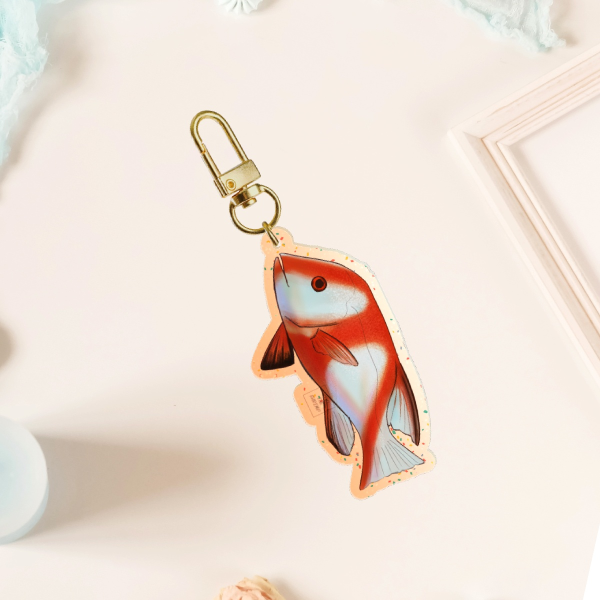Red Emperor Snapper Keychain!