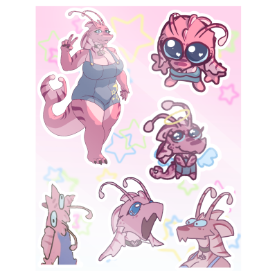 Edie Stickers Sheet