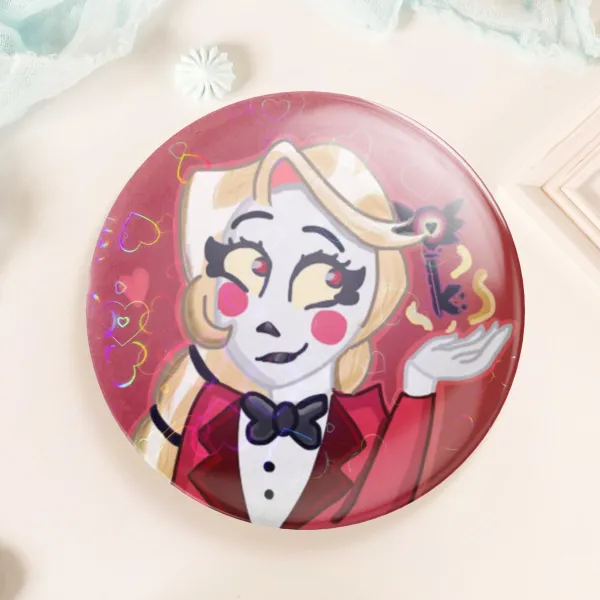 Charlie Morningstar button