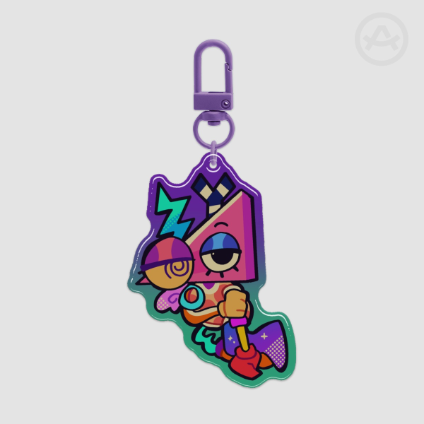 Bored Zooble [EPOXY] Acrylic Keychain