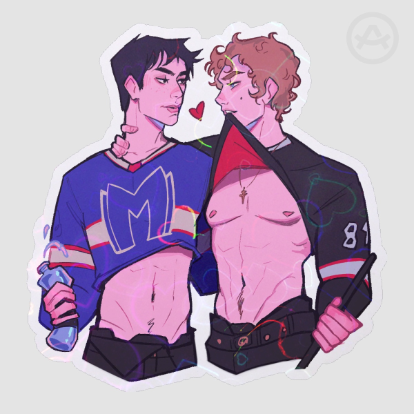 Hockey Lovers - Shane and Ilya