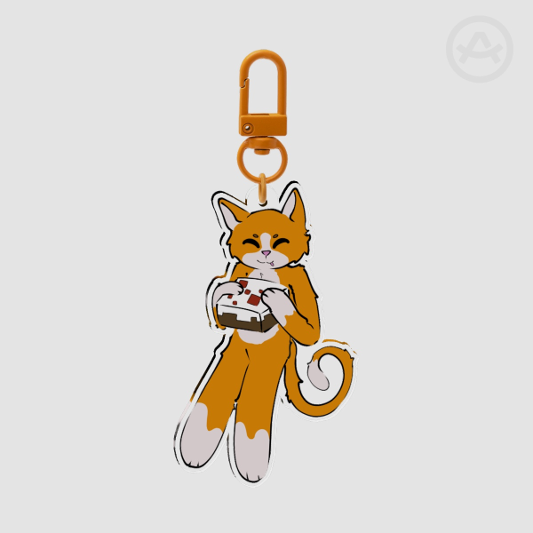 Stampycat Acrylic Keychain