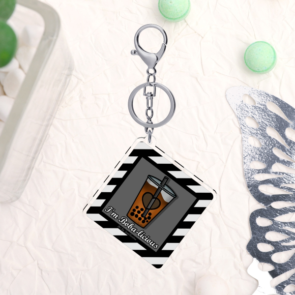 Boba-licious: Acrylic Keychain (Small)