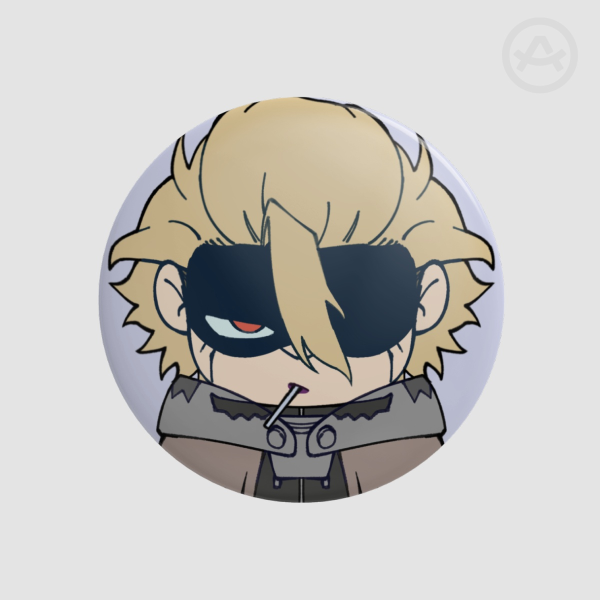 [DR. STONE] Stanley Snyder Badge (Button Pin)