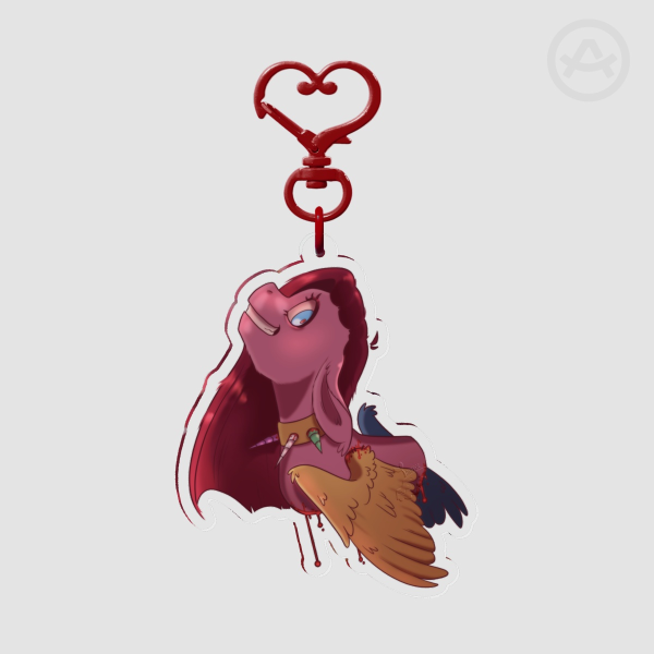 Pinkamena Keychain