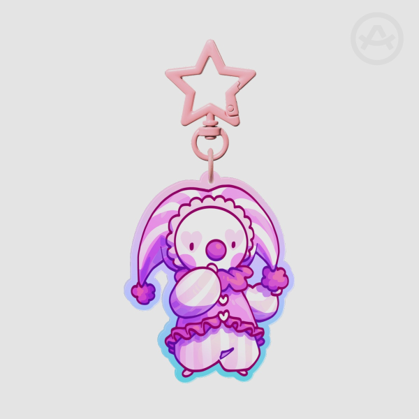 Luv | Cute Clown Keychain