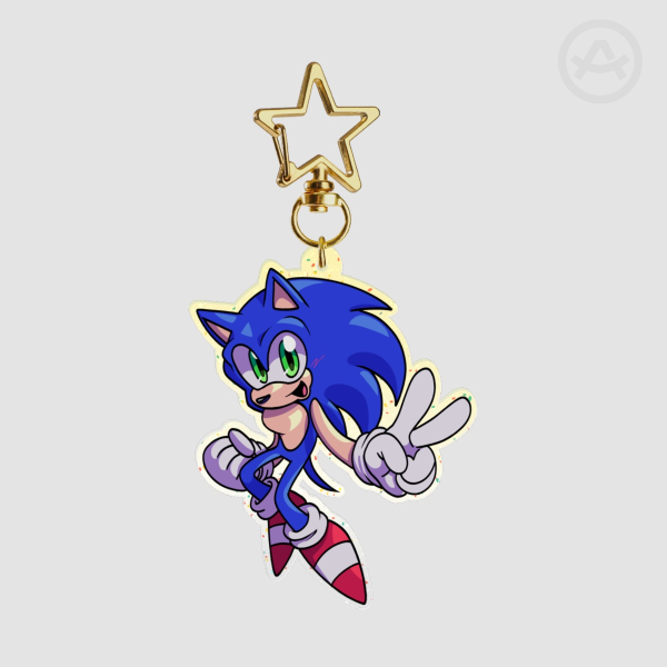 Sonic -  Acrylic Keychains
