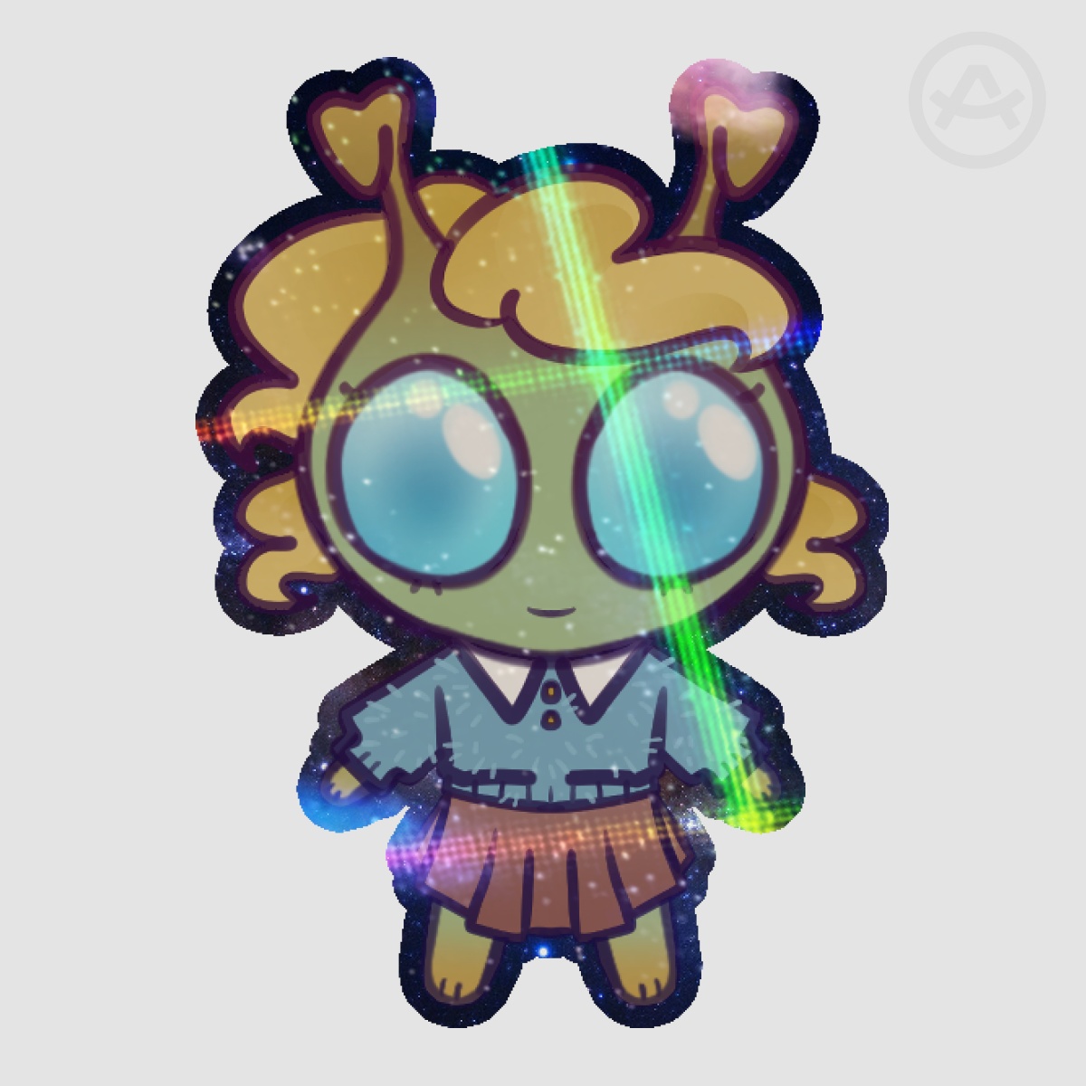 Cupalien Sticker