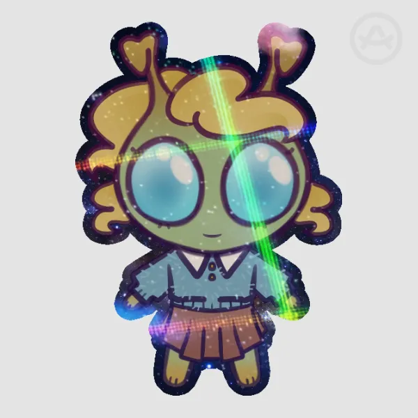 Cupalien Sticker