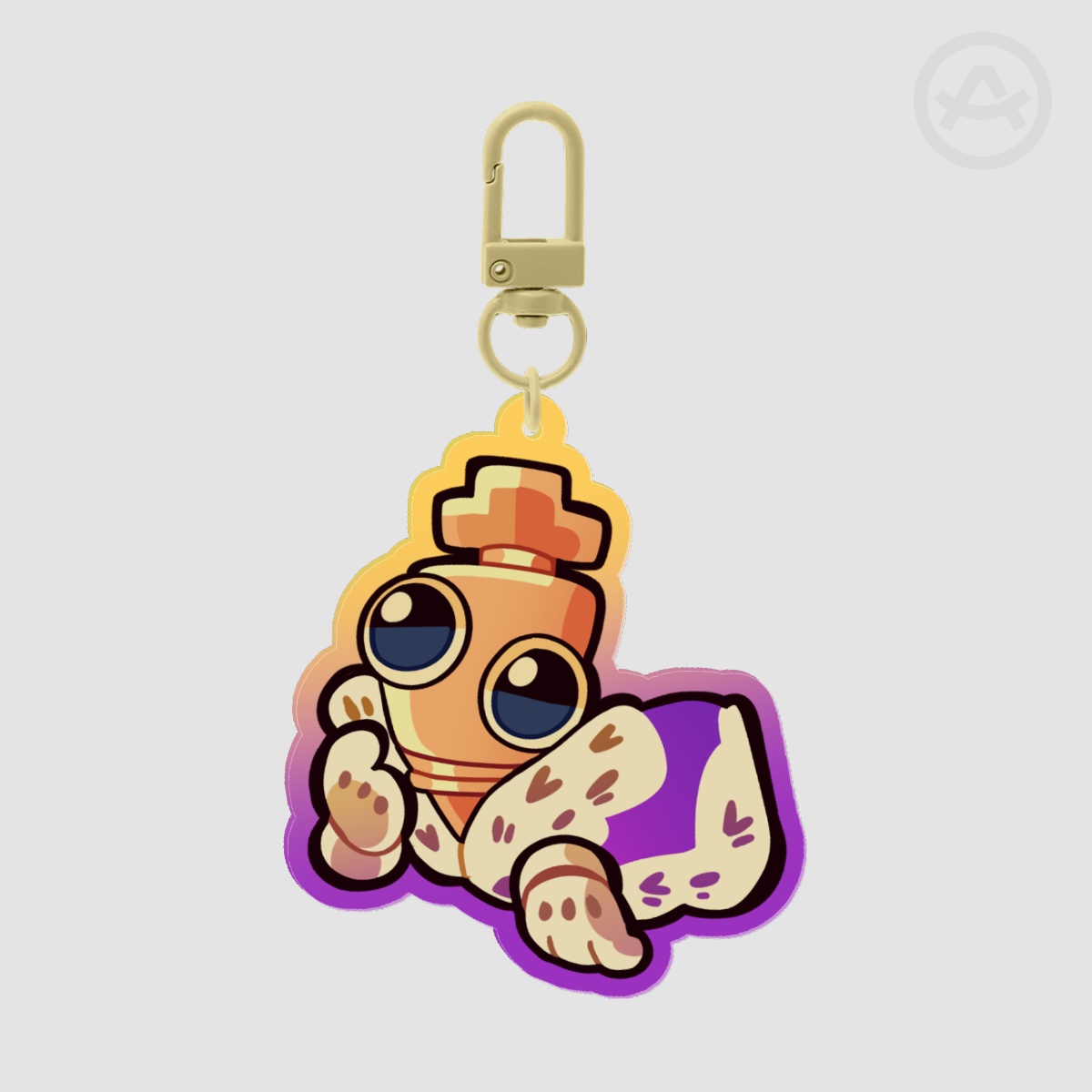 Thinking Kinger Acrylic Keychain