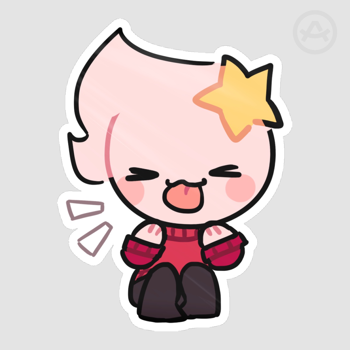 Silly Tikki - Sticker