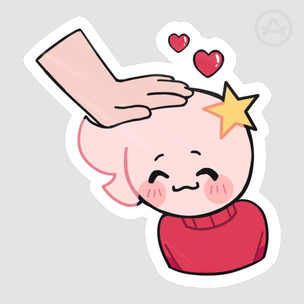 Petting Tikki - Sticker