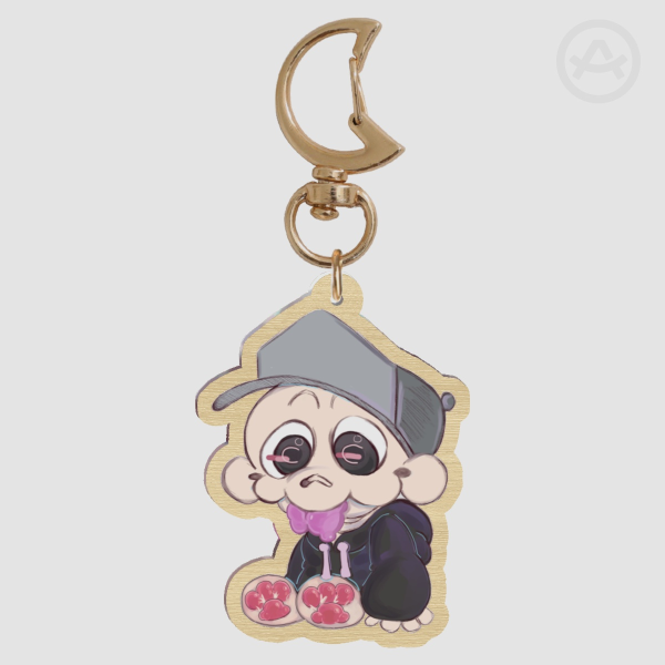 Grim Wood Keychain